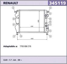 IMPREFIL 345119 - RADIADOR 345119