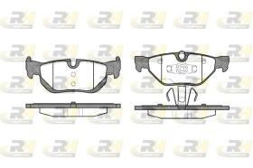 ROAD HOUSE 2114500 - JGO.PASTILLAS FRENO TRAS.BMW