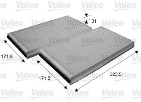 VALEO 698863 - FILTRO HABITACULO 698863