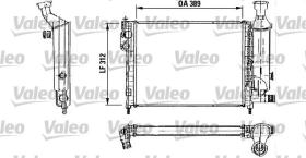 VALEO 730492 - RADIADOR 430492