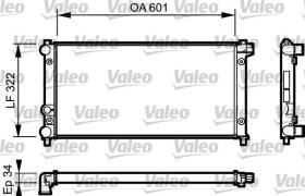 VALEO 730542 - RADIADOR 730542