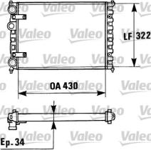 VALEO 730946 - RADIADOR 730946