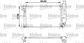 VALEO 810919 - RADIADOR P405 GR/GRI/GRD