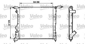 VALEO 816657 - RADIADOR 816657