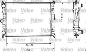 VALEO 816703 - RADIADOR 816703